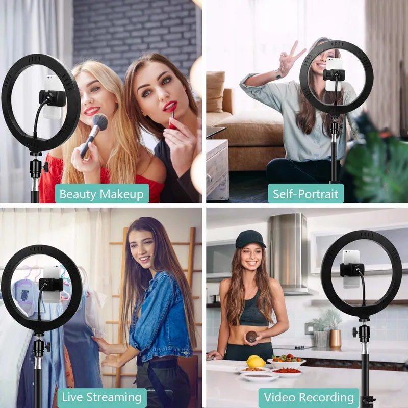 LED Ringlicht 10 Inch Selfie Vlog — foto 6