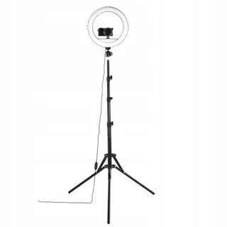LED Ringlicht 10 Inch Selfie Vlog — miniatuur 9