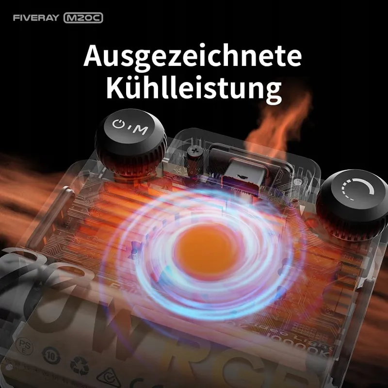 ZHIYUN Fiveray M20C RGB LED Videolamp 20W Magnetisch Streaming — foto 9