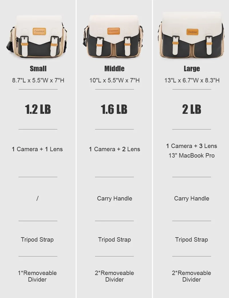CWATCUN Vintage Cameratas Waterdicht Compact — foto 2