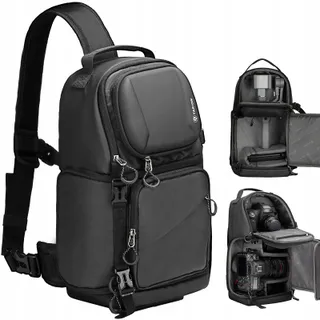 TARION Schoudertas Waterdicht DSLR SLR Objectief Statief — miniatuur 1