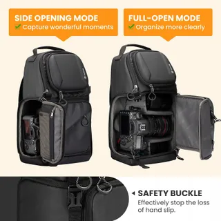 TARION Schoudertas Waterdicht DSLR SLR Objectief Statief — miniatuur 3