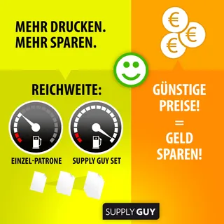 SUPPLY GUY 5x Inkt Compatibel Canon CLI-551 Magenta Printers — miniatuur 5