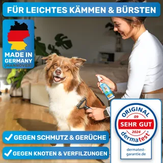 BLUEPET Ontklittingsspray Hond Kat 200ml Aloe Shea Jojoba — miniatuur 2