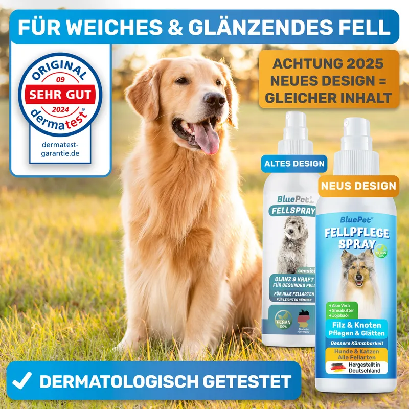 BLUEPET Ontklittingsspray Hond Kat 200ml Aloe Shea Jojoba — foto 6