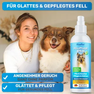 BLUEPET Ontklittingsspray Hond Kat 200ml Aloe Shea Jojoba — miniatuur 5