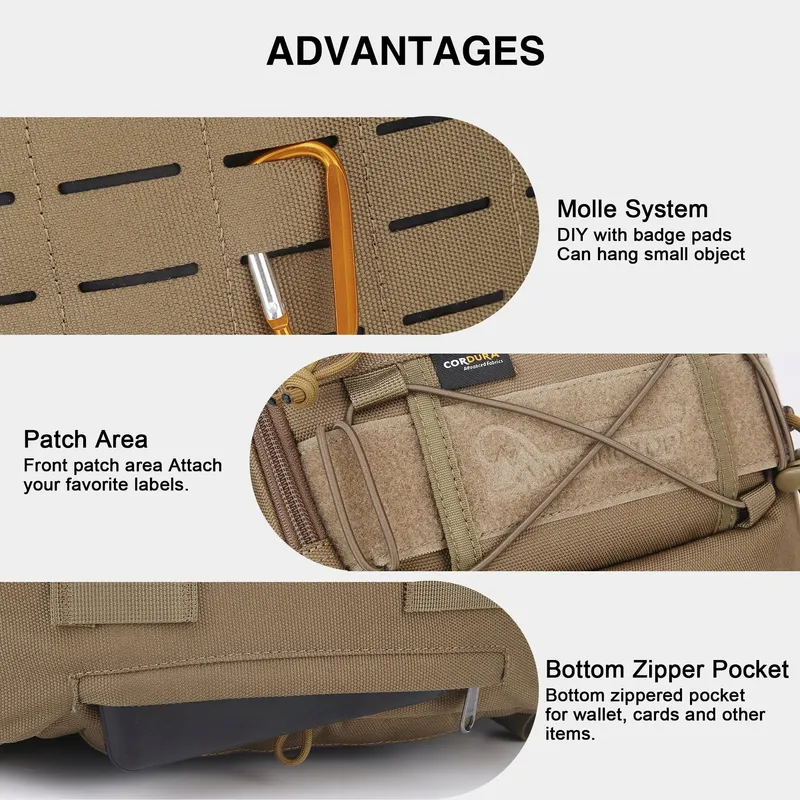 MARDINGTOP Rugzak 30L Molle Laptop Stad Business Reizen — foto 3