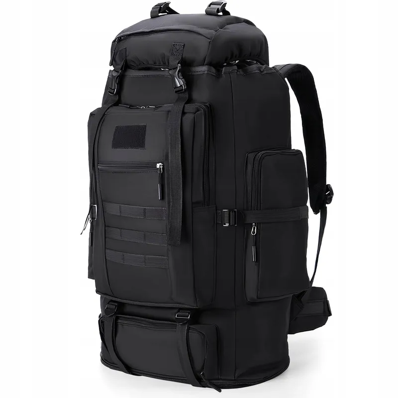 LYTECH Trekkingrugzak 100L Waterdicht Wandelen Zwart — foto 8