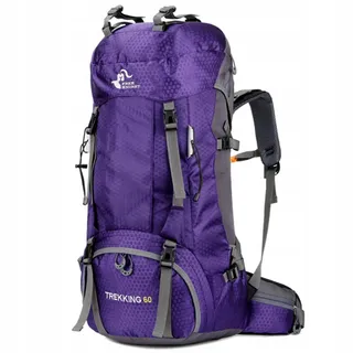 BSEASH Wandelrugzak 60L Waterdicht Licht Voor Kamperen Reizen — miniatuur 1