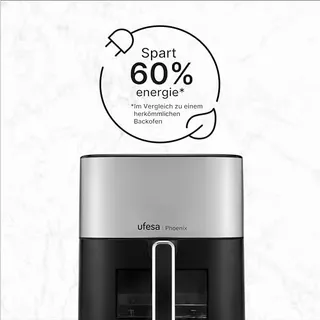 UFESA Phoenix Airfryer 6L 1800W 10 Programma's — miniatuur 6