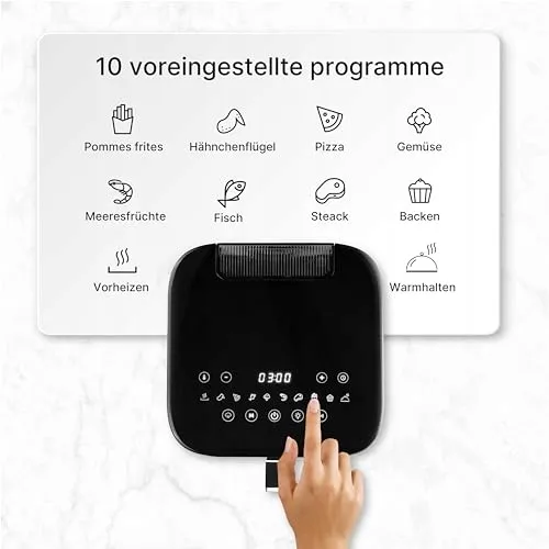 UFESA Phoenix Airfryer 6L 1800W 10 Programma's — foto 4