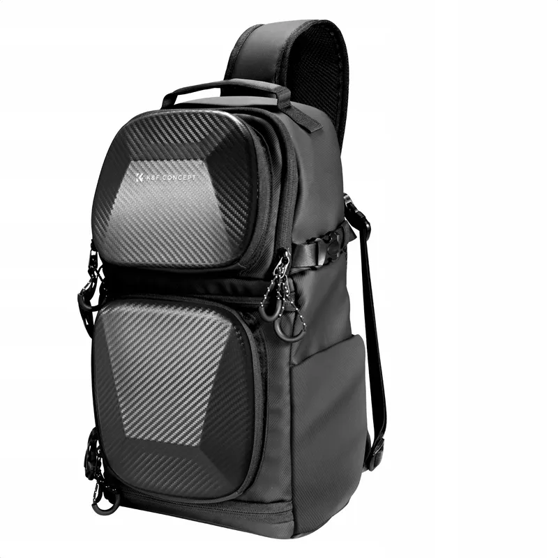 K&F CONCEPT Waterdichte Cameratas Zwart met Regenhoes — foto 11