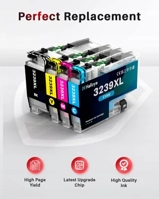 HALLOYA LC3239XL Cartridges Brother MFC-J5945DW J6945DW J6947DW — miniatuur 4