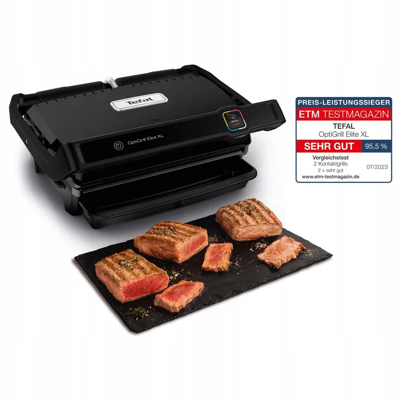 TEFAL OptiGrill Elite XL GC7608 Contactgrill 16 Programma's Digitaal — foto 8