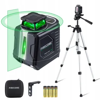 FIRECORE Kruislijnlaser met Statief Zelfnivellerend Bouw — miniatuur 1