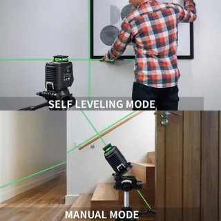 FIRECORE Kruislijnlaser met Statief Zelfnivellerend Bouw — miniatuur 4