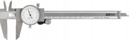 KS TOOLS 300.0547 Klokschuifmaat Analoog Nauwkeurigheid +/-0,02mm — foto 2