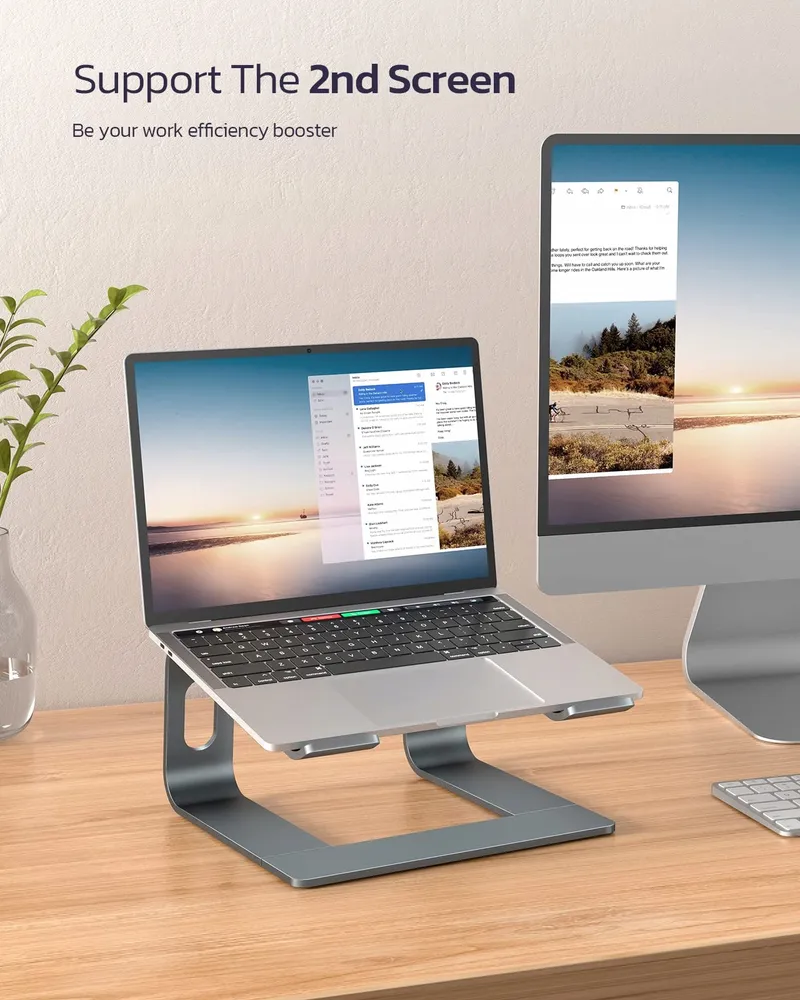 NULAXY Aluminium Laptopstandaard Ergonomisch 10-16 Inch — foto 7