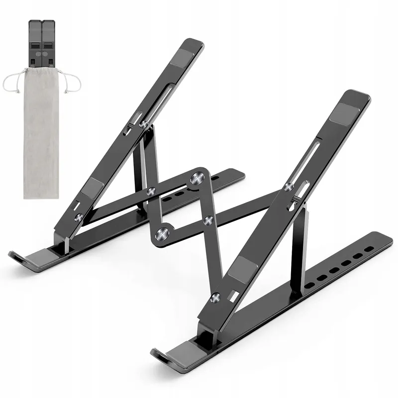 AUYUIIY Aluminium Verstelbare Opvouwbare Laptopstandaard 10-15,6 Inch — foto 1