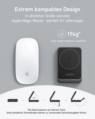 ANKER MagGo Laadstation 3-in-1 Qi2 15W MagSafe iPhone AirPods Watch — miniatuur 3