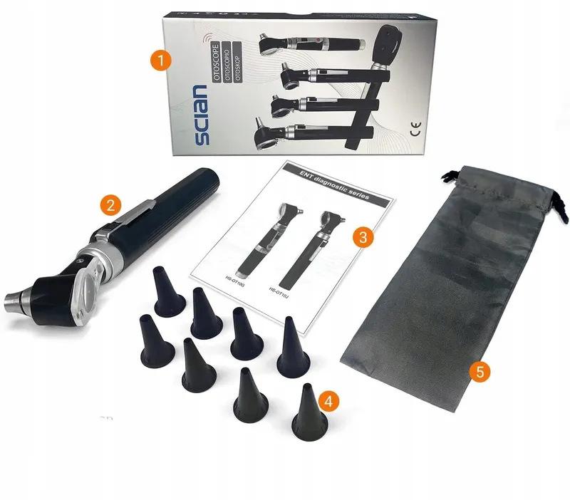 SCIAN Otoscoop LED Verlichting 3x Vergroting — foto 8