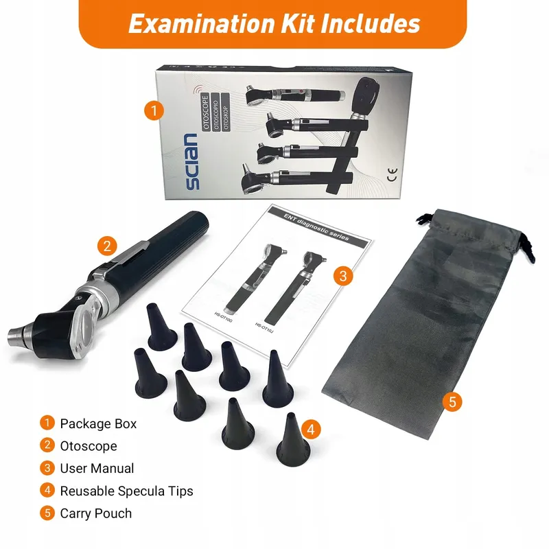 SCIAN Otoscoop LED Verlichting 3x Vergroting — foto 7