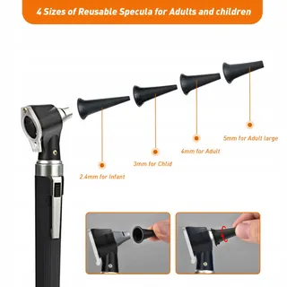 SCIAN Otoscoop LED Verlichting 3x Vergroting — miniatuur 4