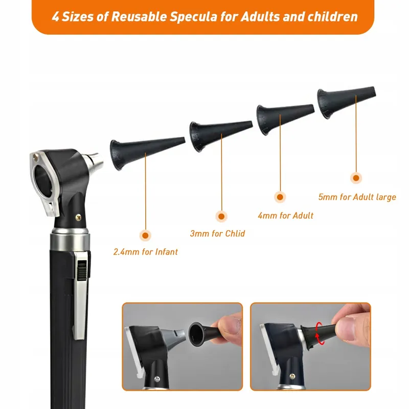SCIAN Otoscoop LED Verlichting 3x Vergroting — foto 4