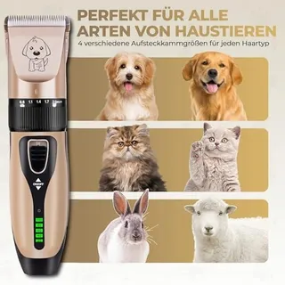 GLOBAL TECH Stille Professionele Tondeuse voor Honden — miniatuur 7