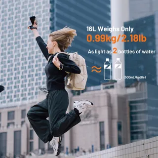 PGYTECH OneGo Lite Camerarugzak 16L Licht Waterdicht Stad Reizen — miniatuur 3