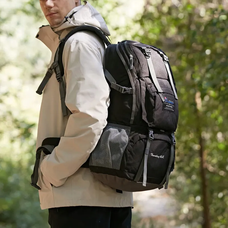 MOUNTAINTOP Trekkingrugzak 40L Unisex Waterbestendig met Hoes β foto 2