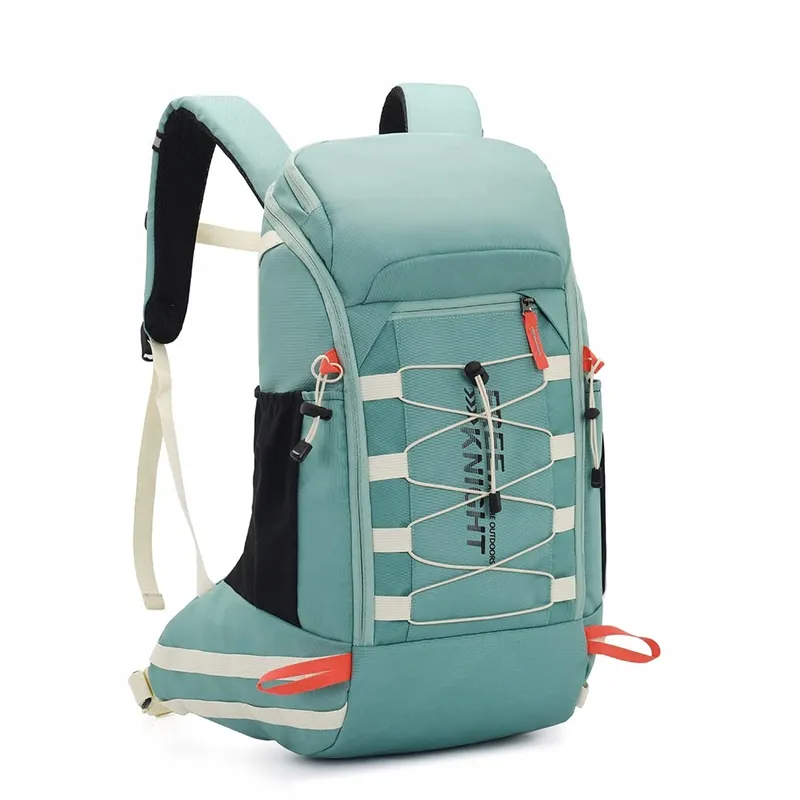 BSEASH Wandelrugzak 40L Waterdicht Regenhoes Mintgroen — foto 1
