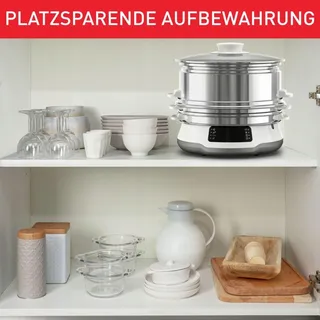 TEFAL Convenient Series Stoomkoker Touch 8 Programma's Roestvrij Staal — miniatuur 6