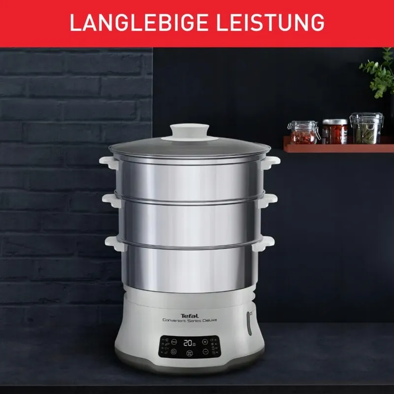 TEFAL Convenient Series Stoomkoker Touch 8 Programma's Roestvrij Staal — foto 4