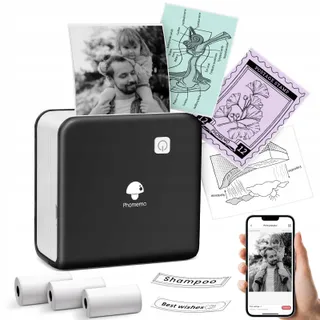 PHOMEMO M02 Pro Mini Thermische Printer 304 DPI iOS Android — miniatuur 1