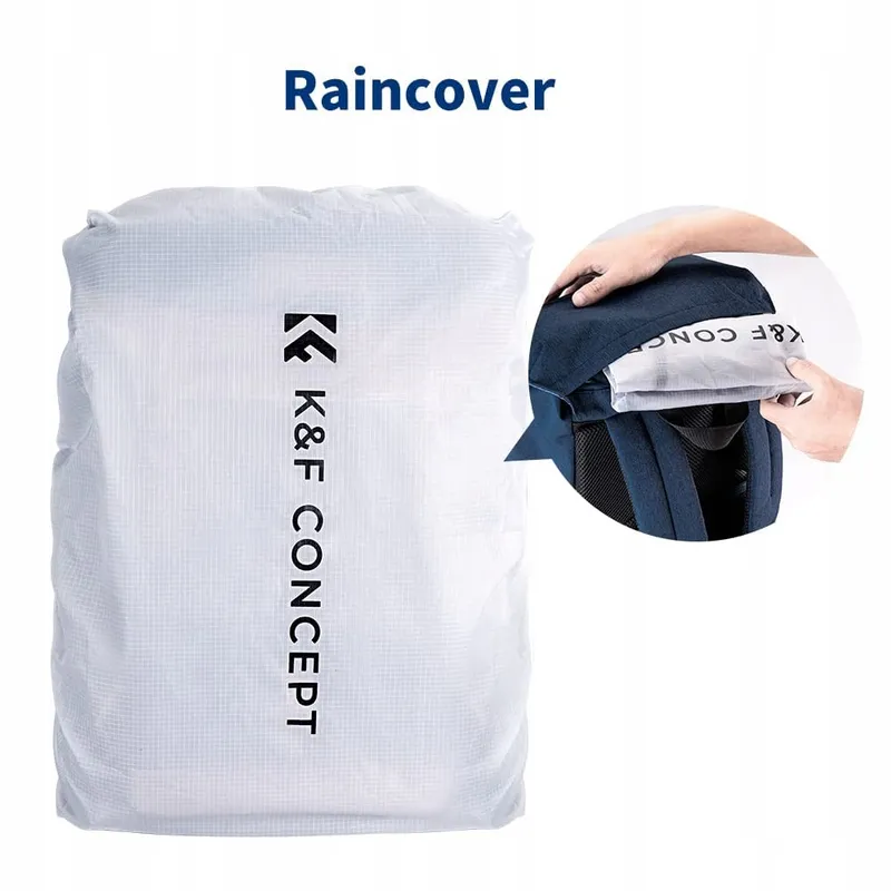 K&F CONCEPT Fotorugzak 20L Waterdicht Voor Camera En Laptop 15,6" — foto 7