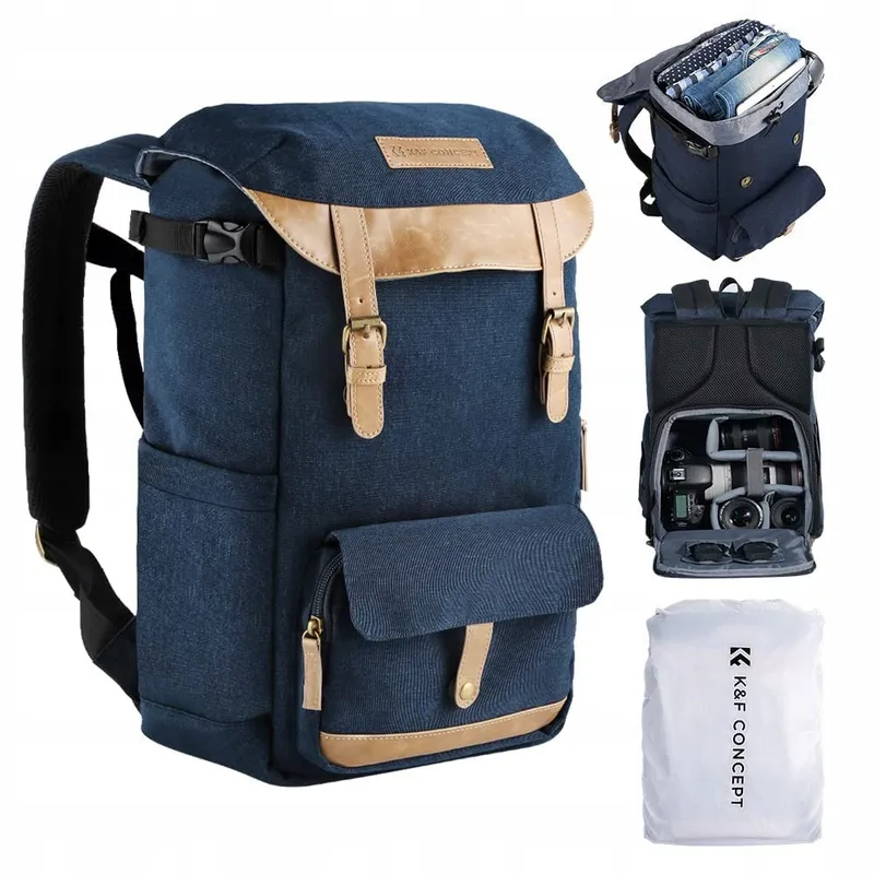 K&F CONCEPT Fotorugzak 20L Waterdicht Voor Camera En Laptop 15,6" — foto 1