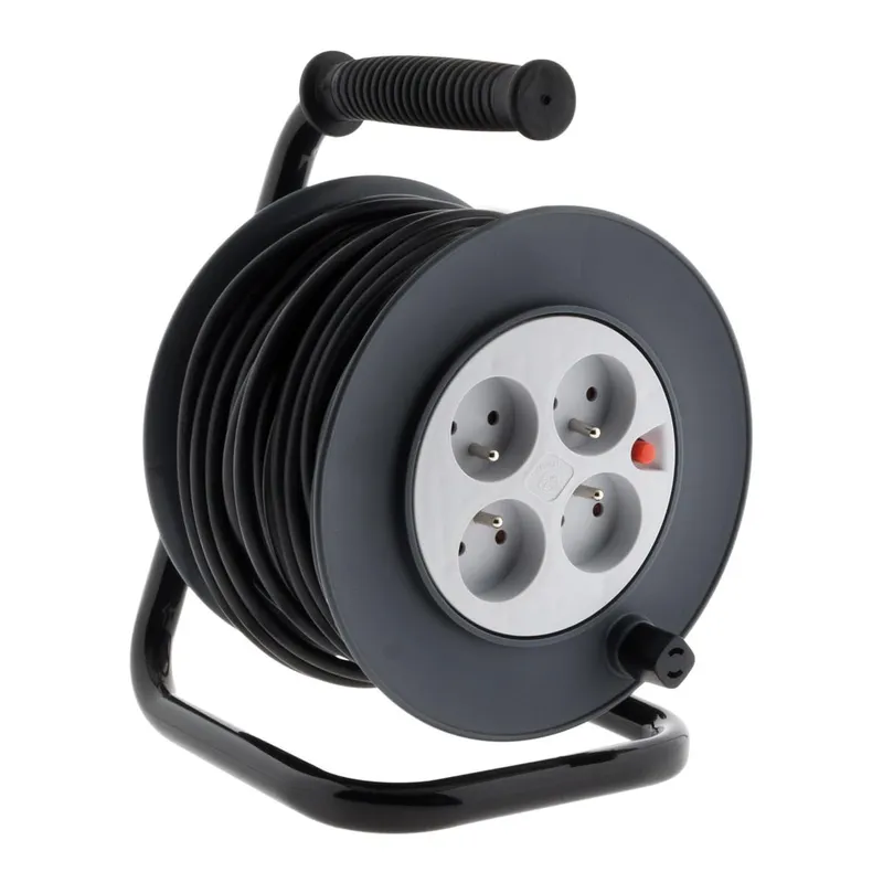 ZENITECH Kabelhaspel 4 Stopcontacten 16A 3G1,5mm² 20m — foto 1