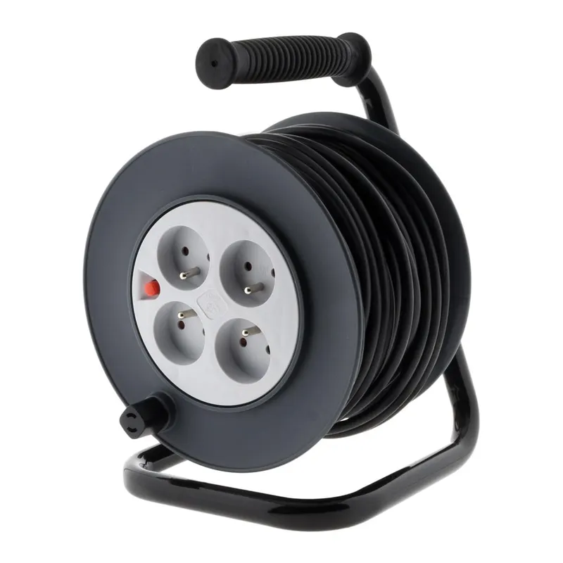 ZENITECH Kabelhaspel 4 Stopcontacten 16A 3G1,5mm² 20m — foto 3