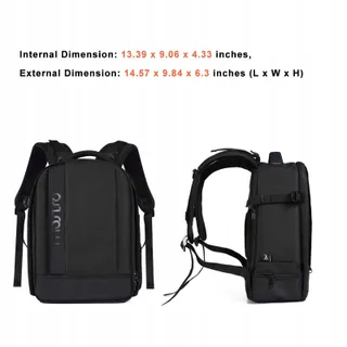 MOSISO Camerarugzak DSLR SLR Systeemcamera Modulaire Inzetstukken — miniatuur 5