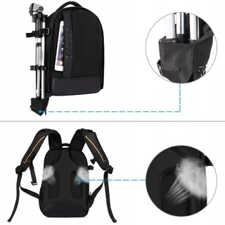 MOSISO Camerarugzak DSLR SLR Systeemcamera Modulaire Inzetstukken — miniatuur 3