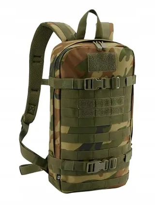BRANDIT US Assault Daypack 12L Woodland Molle Outdoor — miniatuur 2