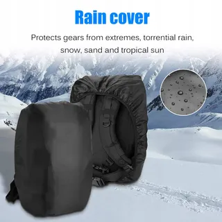 PROCASE Militaire Rugzak 48L Survival Tactisch Molle Zwart — miniatuur 6