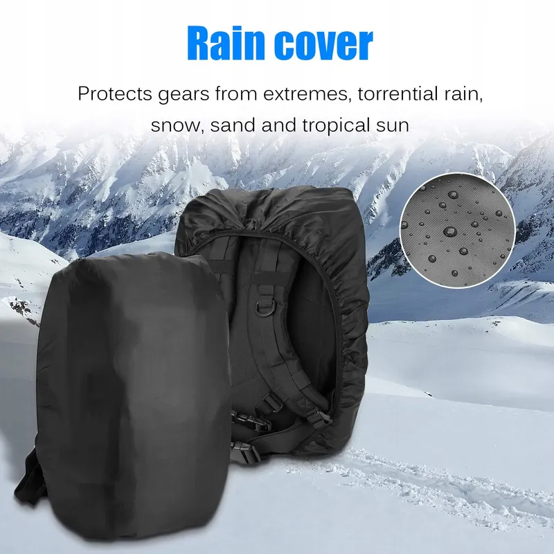 PROCASE Militaire Rugzak 48L Survival Tactisch Molle Zwart — foto 6
