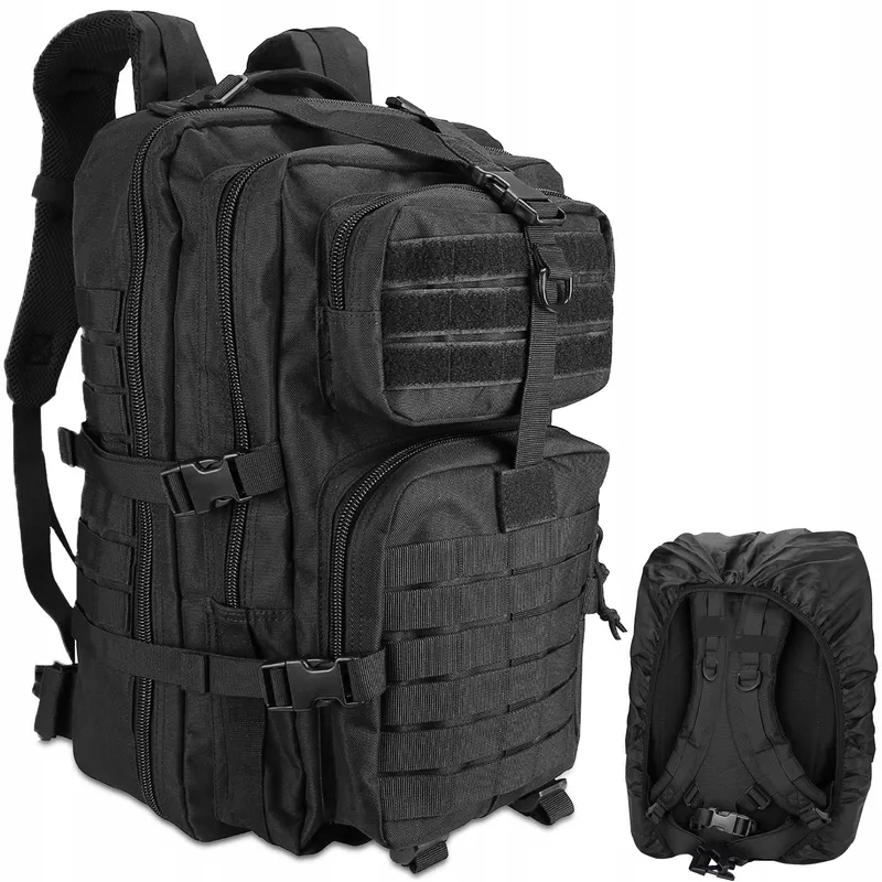 PROCASE Militaire Rugzak 48L Survival Tactisch Molle Zwart — foto 1