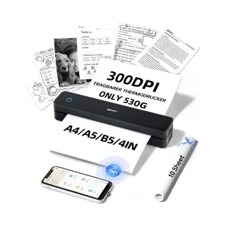 IDPRT MT610 Draagbare Thermische Printer Bluetooth iOS Android Laptop — miniatuur 8