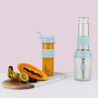 H.KOENIG SMOO16 Mini Blender 570ml 300W BPA-Vrij Blauw — miniatuur 7