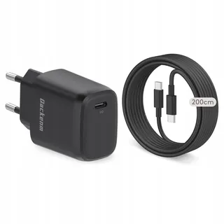 QACKENM USB-C Oplader 25W 2M Kabel Galaxy S24 S23 S22 S21 — miniatuur 1