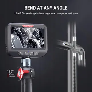 RALCAM Endoscoopcamera 8,5mm 4,3" HD 1080P IP67 Waterdicht — miniatuur 2