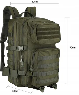PROCASE Tactische Rugzak 40L Militair Grote Capaciteit Wandelen Camping — miniatuur 3